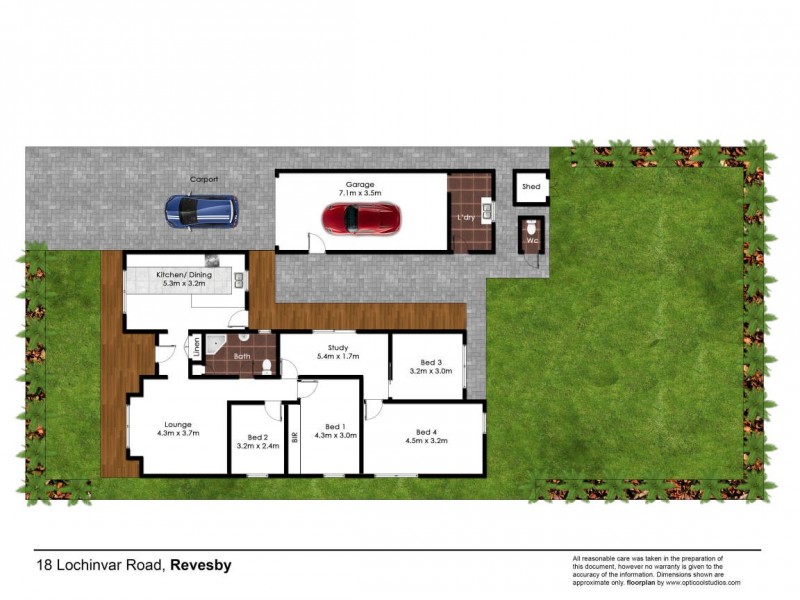 18 Lochinvar Road, Revesby NSW 2212 Floorplan
