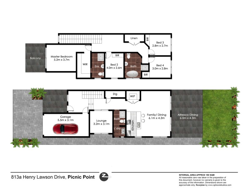 813A Henry Lawson Drive, Picnic Point NSW 2213 Floorplan