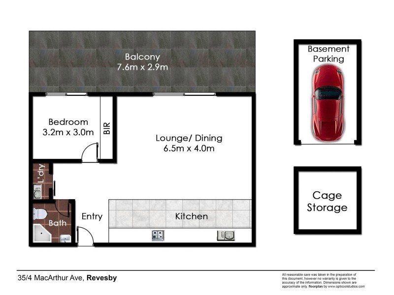 35/4 Macarthur Avenue, Revesby NSW 2212 Floorplan