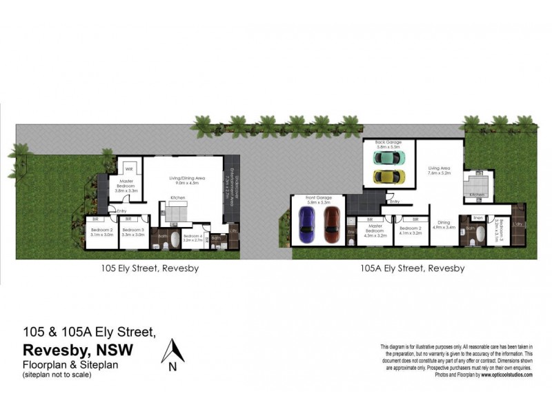 105 Ely Street, Revesby NSW 2212 Floorplan