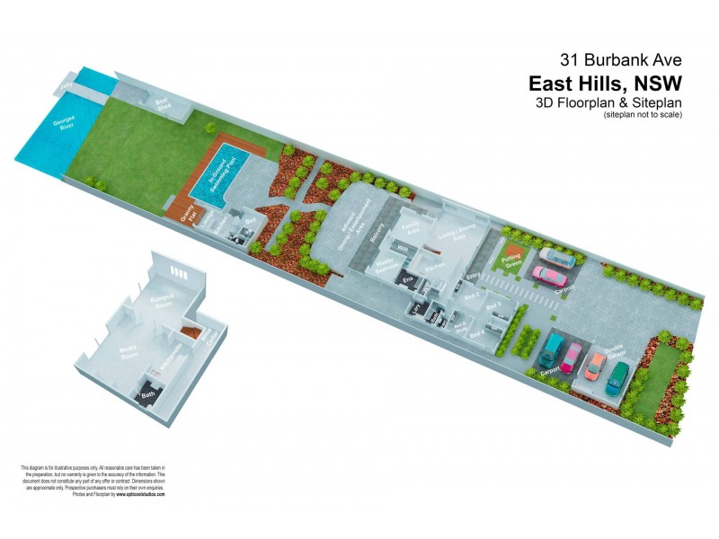 31 Burbank Avenue, East Hills NSW 2213 Floorplan
