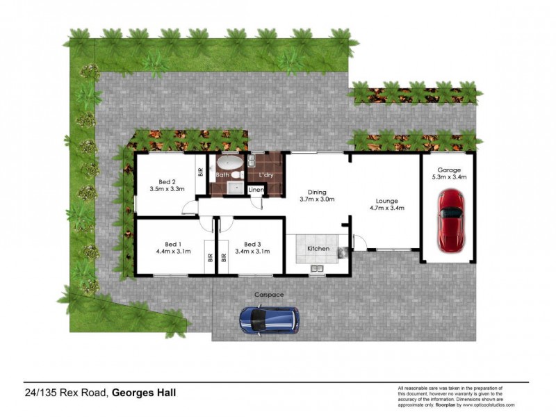 24/135 Rex Road, Georges Hall NSW 2198 Floorplan