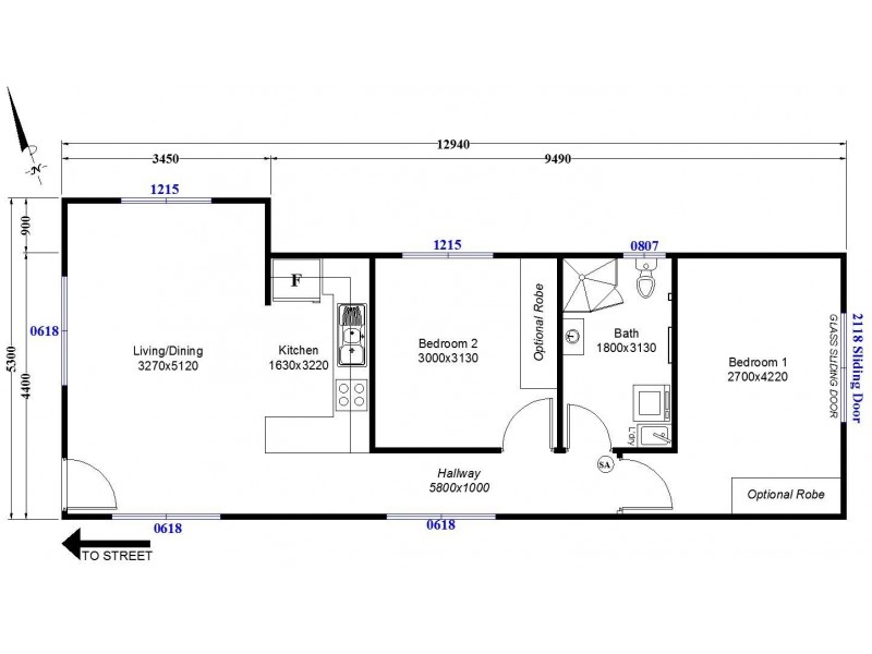 8A Sandra Avenue, Panania NSW 2213 Floorplan