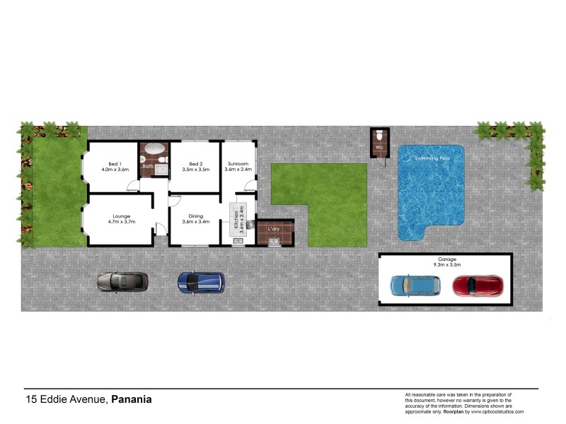 15 Eddie Avenue, Panania NSW 2213 Floorplan