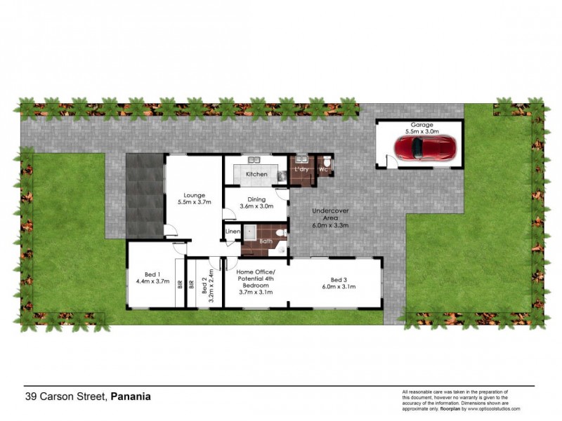 39 Carson Street, Panania NSW 2213 Floorplan
