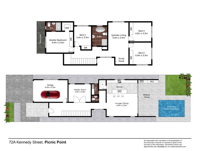 72A Kennedy Street, Picnic Point NSW 2213 Floorplan