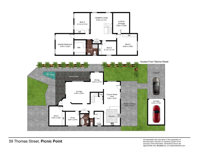 59 Thomas Street, Picnic Point NSW 2213 Floorplan