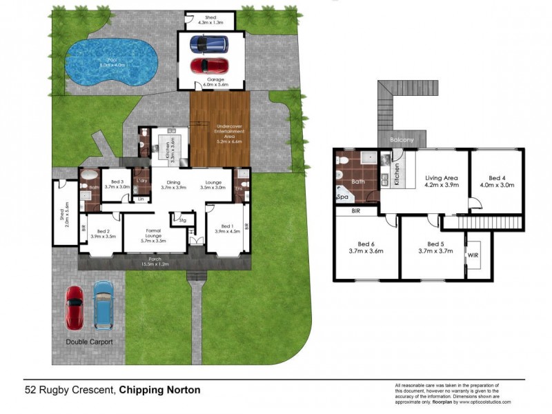 52 Rugby Crescent, Chipping Norton NSW 2170 Floorplan