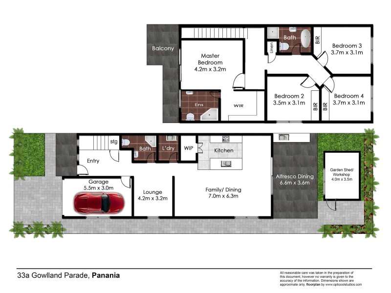 33A Gowlland Parade, Panania NSW 2213 Floorplan