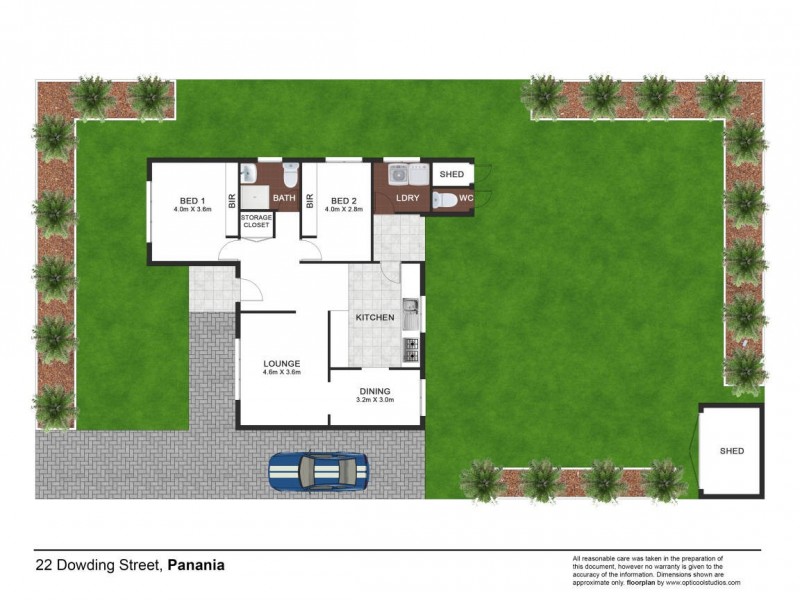 22 Dowding Street, Panania NSW 2213 Floorplan