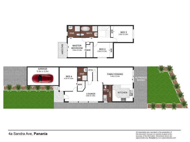 4A Sandra Avenue, Panania NSW 2213 Floorplan