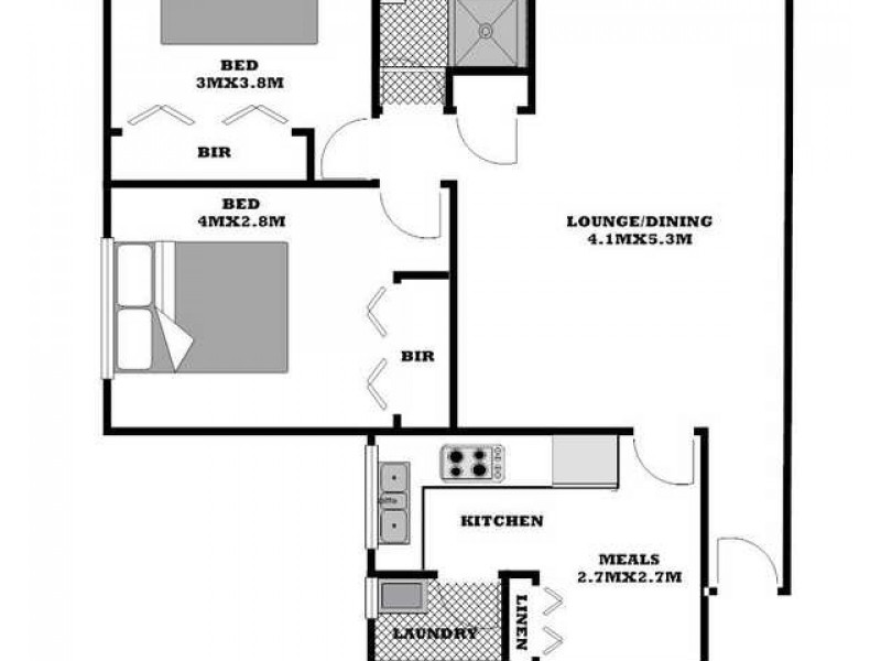 1/4 Beale Street, Liverpool NSW 2170 Floorplan