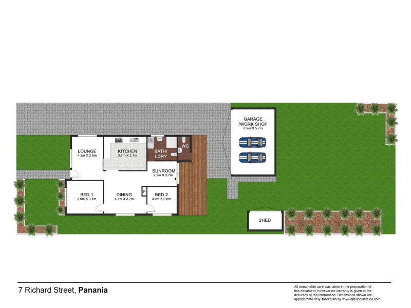 7 Richard Street, Panania NSW 2213 Floorplan