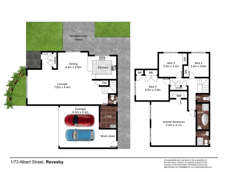 1/73 Albert Street, Revesby NSW 2212 Floorplan