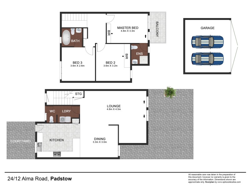 24/12 Alma Road, Padstow NSW 2211 Floorplan