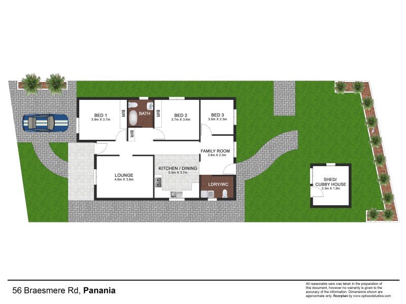 56 Braesmere Road, Panania NSW 2213 Floorplan