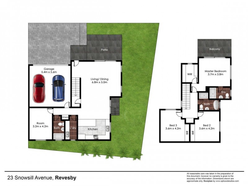 23 Snowsill Avenue, Revesby NSW 2212 Floorplan