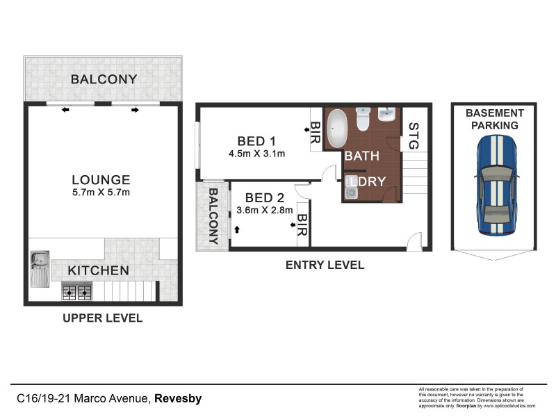 C16/19-21 Marco Avenue, Revesby NSW 2212 Floorplan