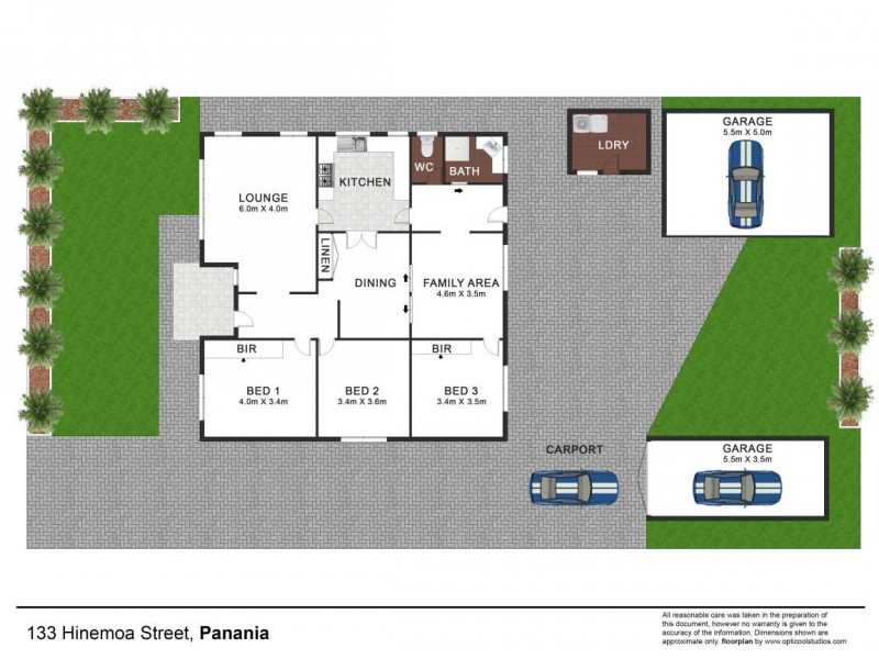 133 Hinemoa Street, Panania NSW 2213 Floorplan