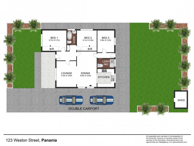 123 Weston Street, Panania NSW 2213 Floorplan