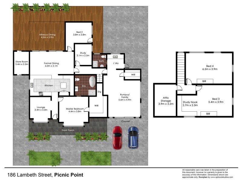 186 Lambeth Street, Picnic Point NSW 2213 Floorplan