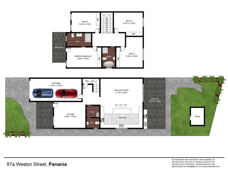 87A Weston Street, Panania NSW 2213 Floorplan