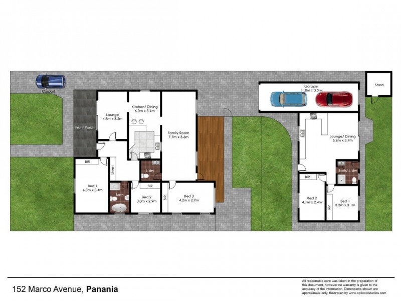 152 Marco Avenue, Panania NSW 2213 Floorplan