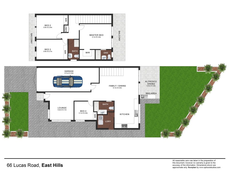 66A Lucas Road, East Hills NSW 2213 Floorplan