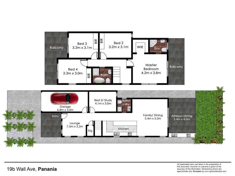 19B Wall Avenue, Panania NSW 2213 Floorplan