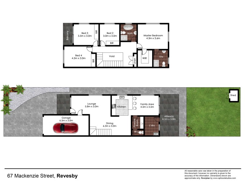 67 MacKenzie Street, Revesby NSW 2212 Floorplan