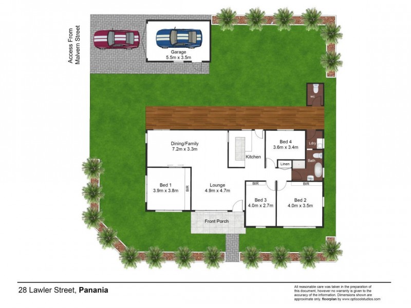 28 Lawler Street, Panania NSW 2213 Floorplan