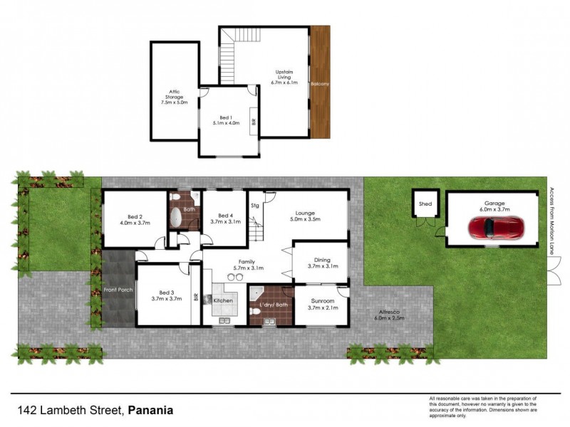 142 Lambeth Street, Panania NSW 2213 Floorplan