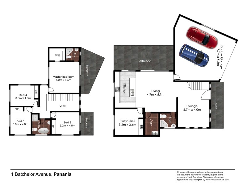 1 Batchelor Avenue, Panania NSW 2213 Floorplan