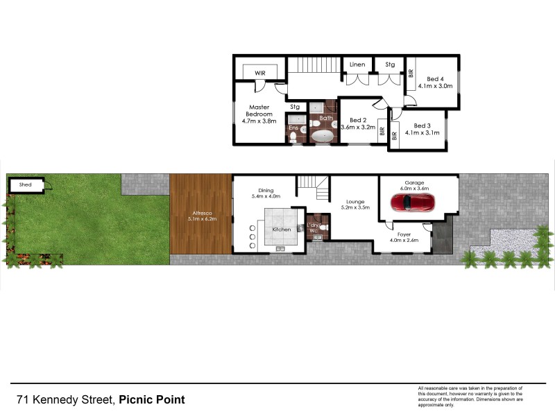 71 Kennedy Street, Picnic Point NSW 2213 Floorplan