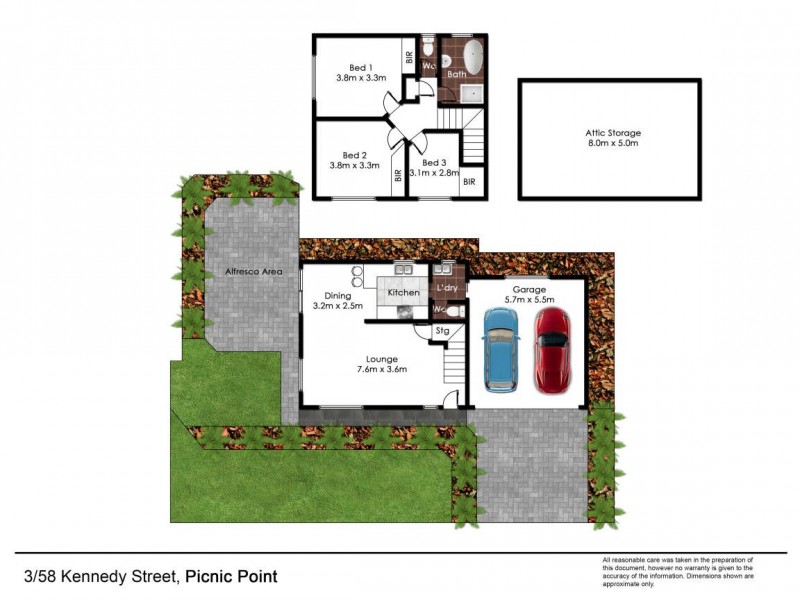 3/58 Kennedy Street, Picnic Point NSW 2213 Floorplan