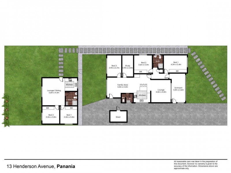 13 Henderson Avenue, Panania NSW 2213 Floorplan