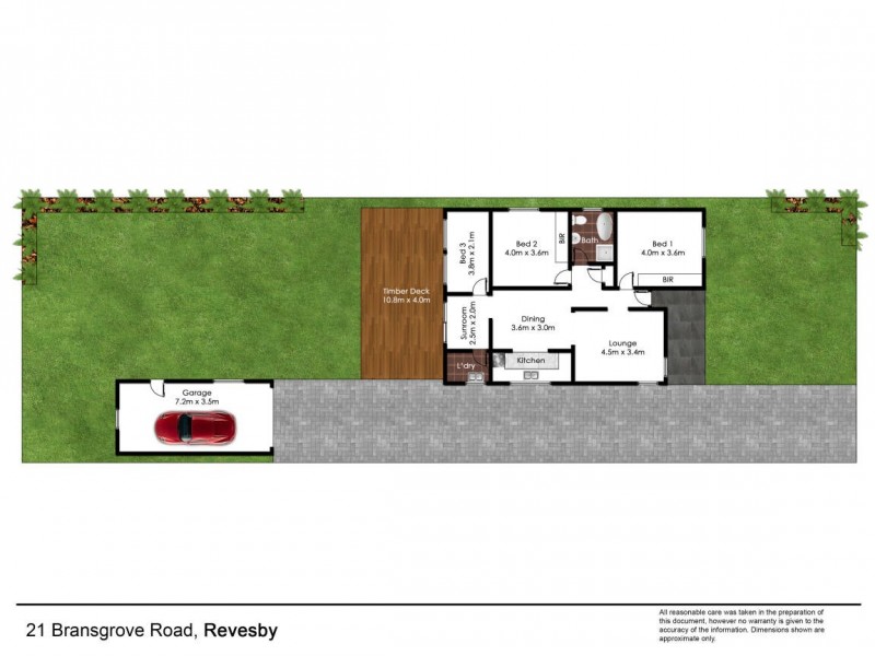 21 Bransgrove Road, Revesby NSW 2212 Floorplan