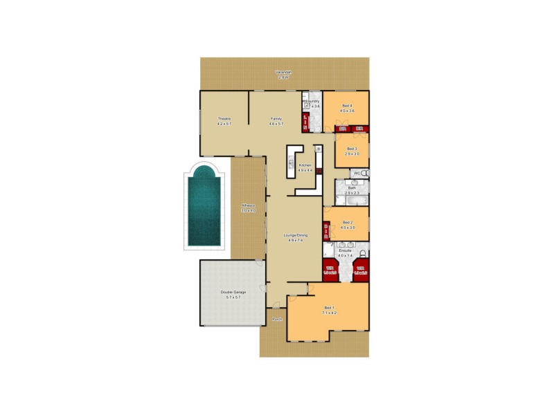 35 Amelia Grove, Pitt Town NSW 2756 Floorplan