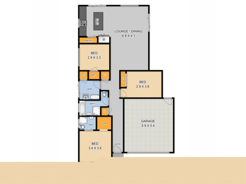 93 Bathurst Street, Pitt Town NSW 2756 Floorplan