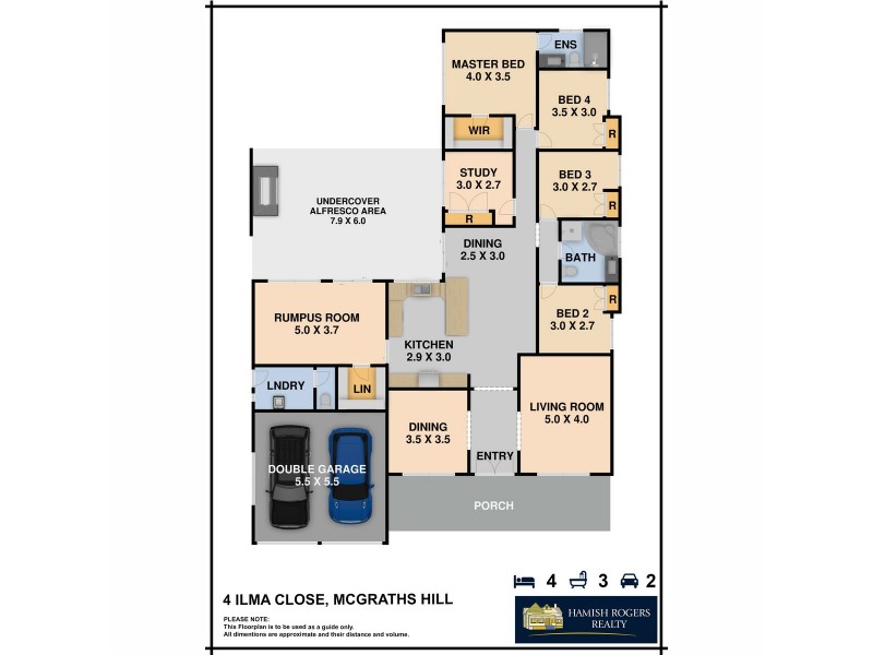 4 Ilma Close, Mcgraths Hill NSW 2756 Floorplan