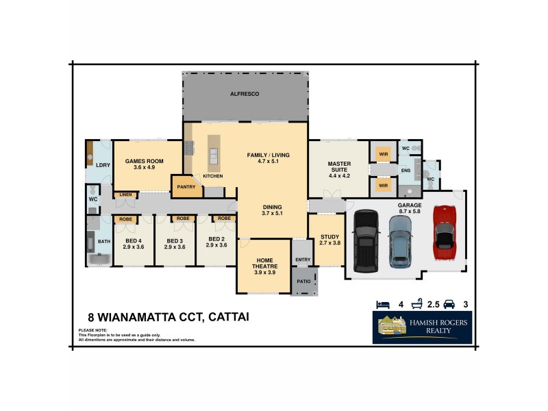 8 Wianamatta Circuit, Cattai NSW 2756 Floorplan