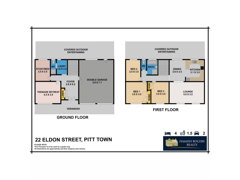 22 Eldon Street, Pitt Town NSW 2756 Floorplan