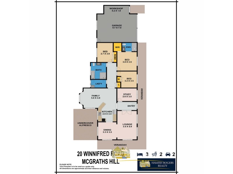 20 Winnifred Road, Mcgraths Hill NSW 2756 Floorplan