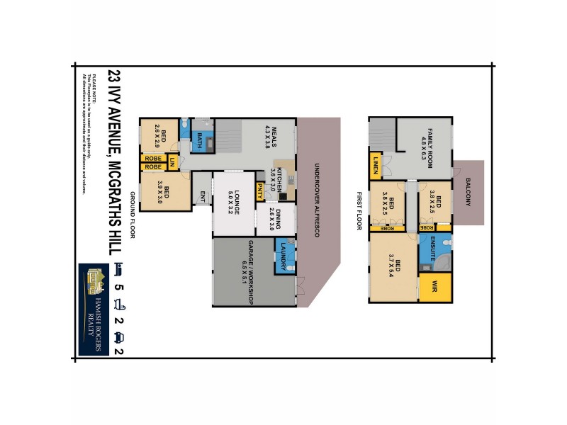 23 Ivy Avenue, Mcgraths Hill NSW 2756 Floorplan