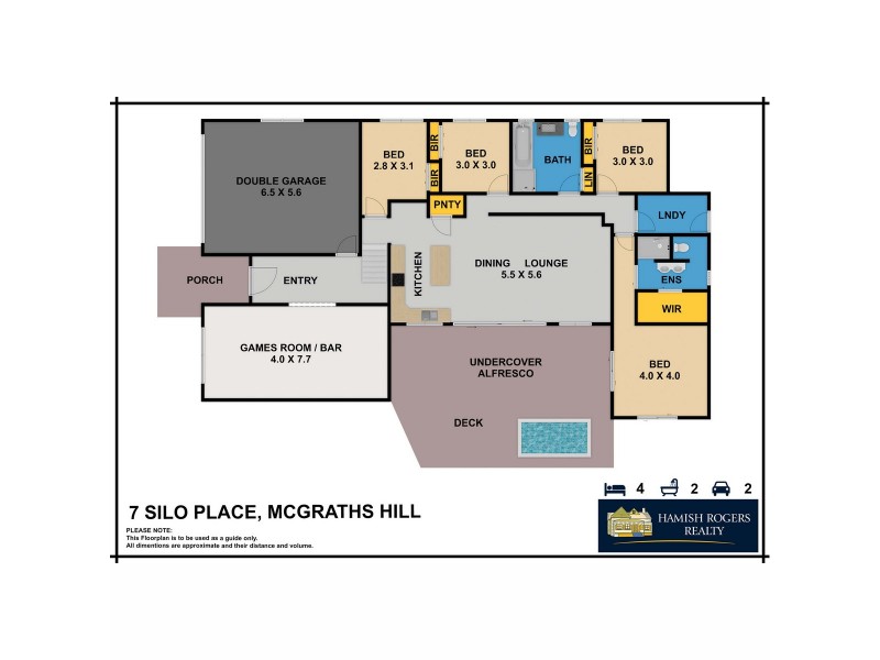 7 Silo Place, Mcgraths Hill NSW 2756 Floorplan