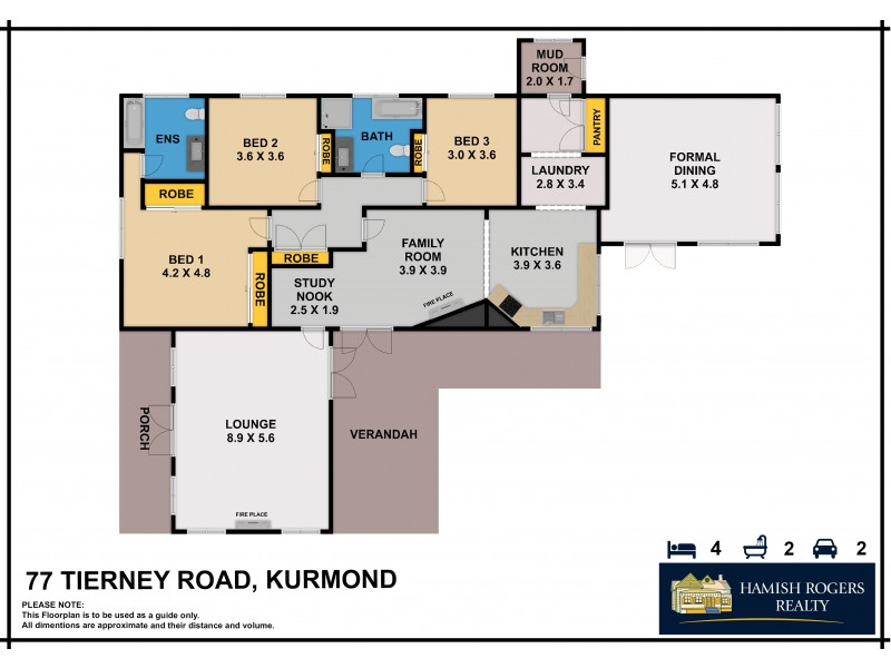 77 Tierney Road, Kurmond NSW 2757 Floorplan