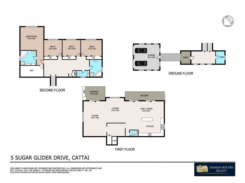 5 Sugar Glider Drive, Cattai NSW 2756 Floorplan