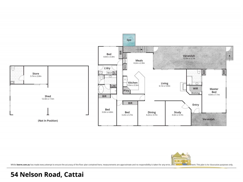 54 Nelson Road, Cattai NSW 2756 Floorplan