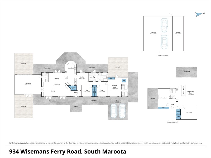 934 Wisemans Ferry Road, South Maroota NSW 2756 Floorplan