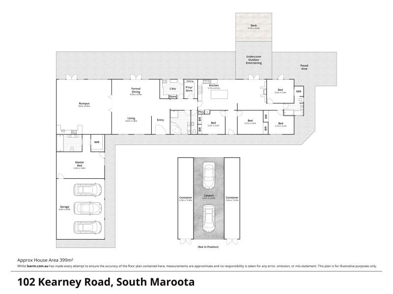 102 Kearney Road, South Maroota NSW 2756 Floorplan